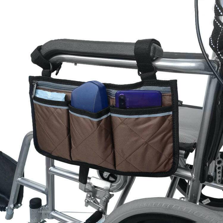 Wheelchair Side Armrest Storage Bag - SmilingAmySDCA