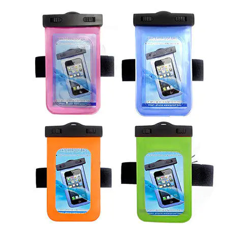 Waterproof Bag for you Smartphone with Music Out Jack and Waterproof Headphones