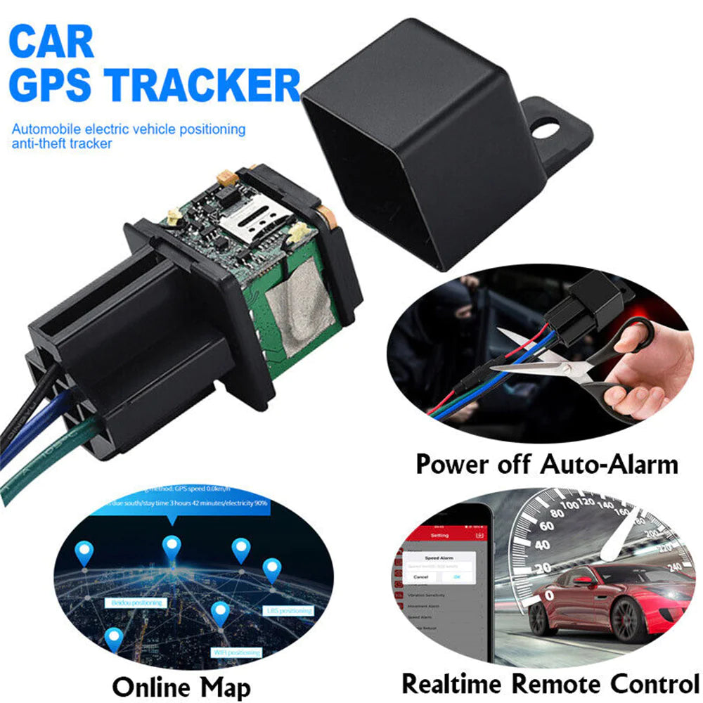 GPS Tracker Real-Time Tracking Locator Device GPRS GSM Car/Motorcycle Anti Theft