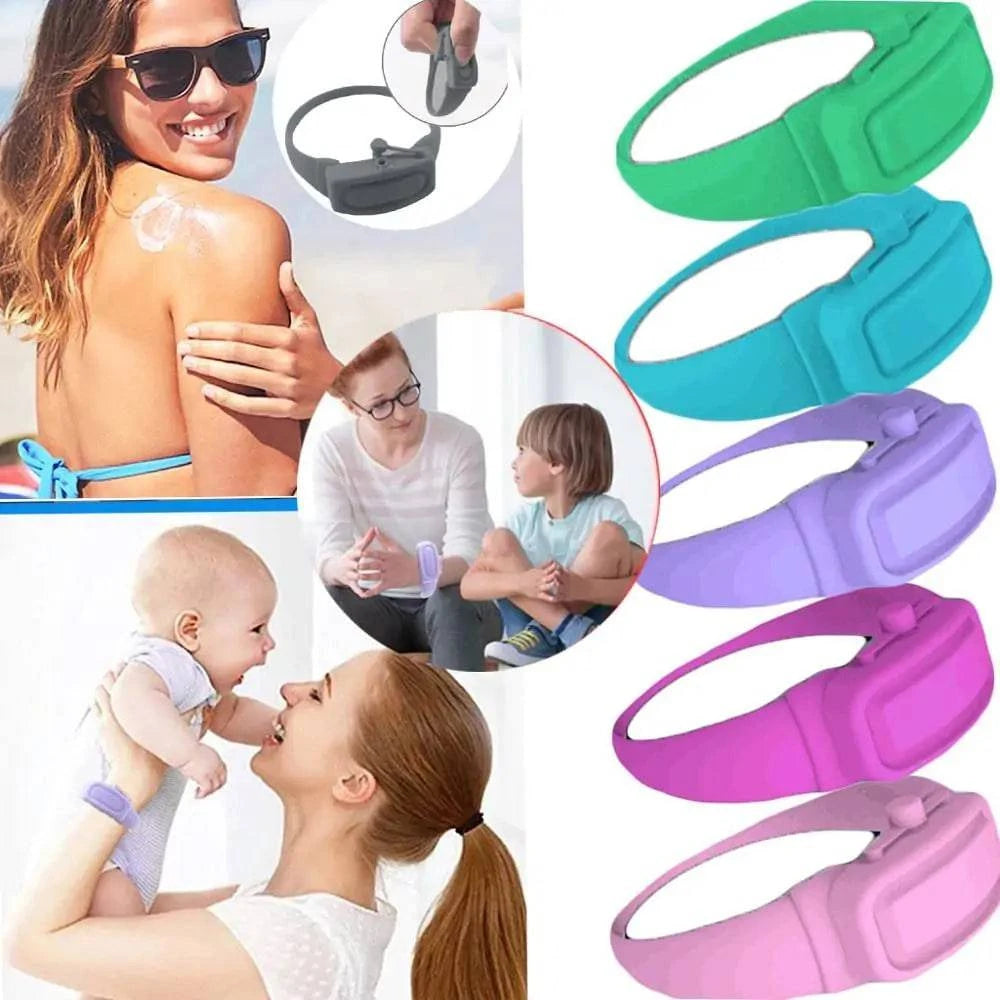 Wearable Hand Sanitizer Dispenser Bracelet - SmilingAmySDCA