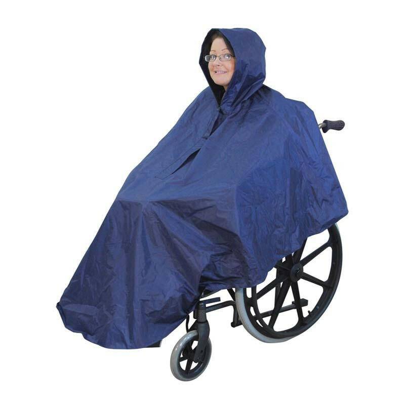 Wheelchair Raincoat Waterproof Reflective Thickened Elderly Scooter Cloak - SmilingAmySDCA