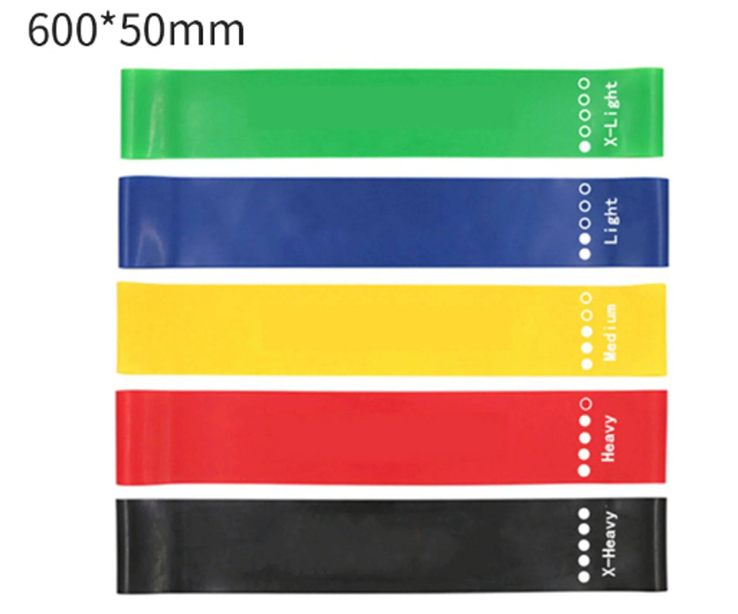 Fitness Elastic Resistance Bands - SmilingAmySDCA