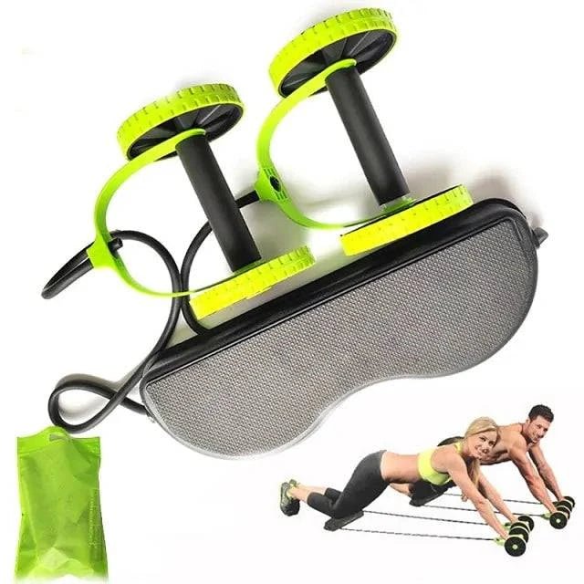 9 - in - 1 Push Up Stand Board with Latex Resistance Bands: Ultimate Gym Fitness Trainer - SmilingAmySDCA