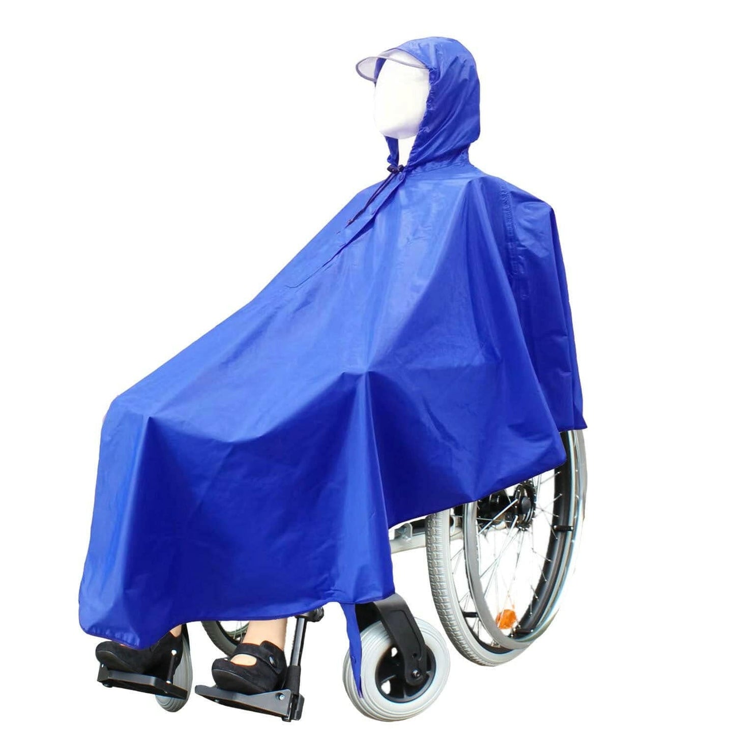 Wheelchair Raincoat Waterproof Reflective Thickened Elderly Scooter Cloak - SmilingAmySDCA