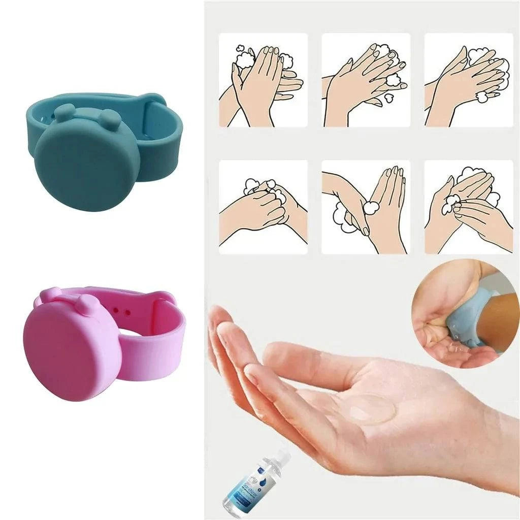 Wearable Hand Sanitizer Dispenser Bracelet - SmilingAmySDCA