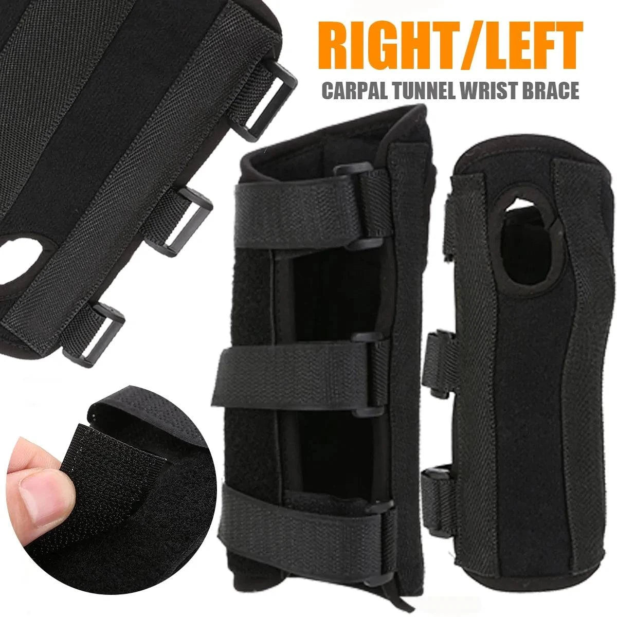 Professional Wrist Support Splint for Arthritis, Carpal Tunnel, and Sprain Prevention - SmilingAmySDCA