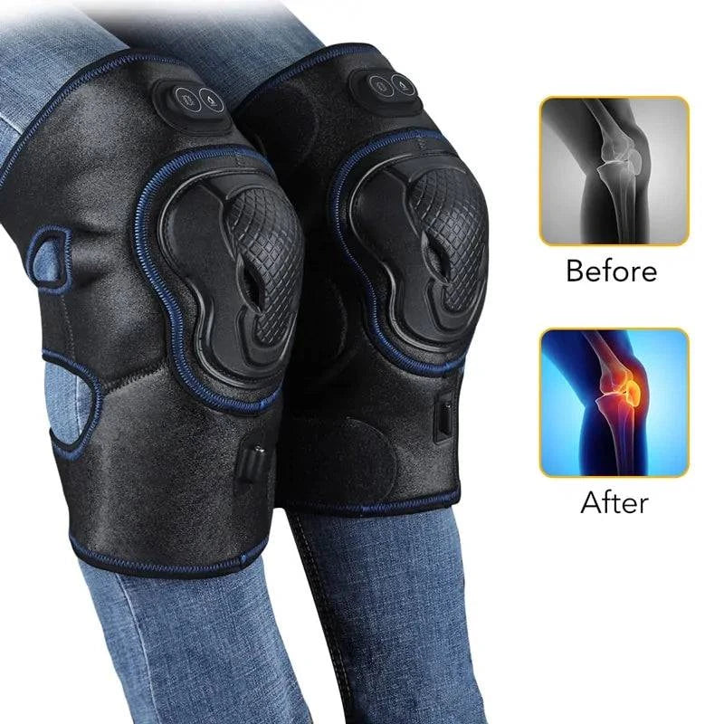 Knee Brace Support Wrap Massager Infrared Heating Hot Therapy - SmilingAmySDCA