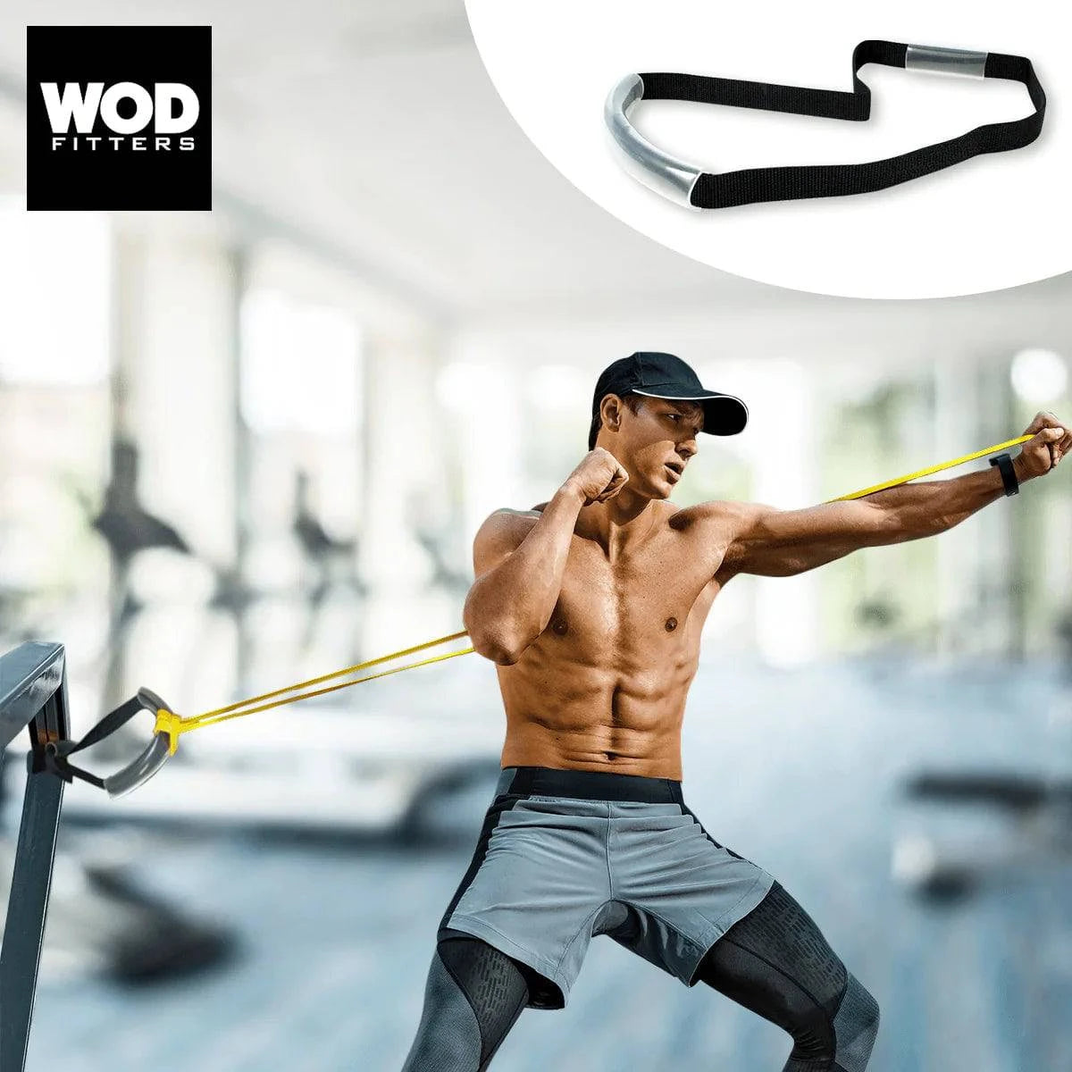 WODFitters Resistance Bands Anchor Strap - SmilingAmySDCA