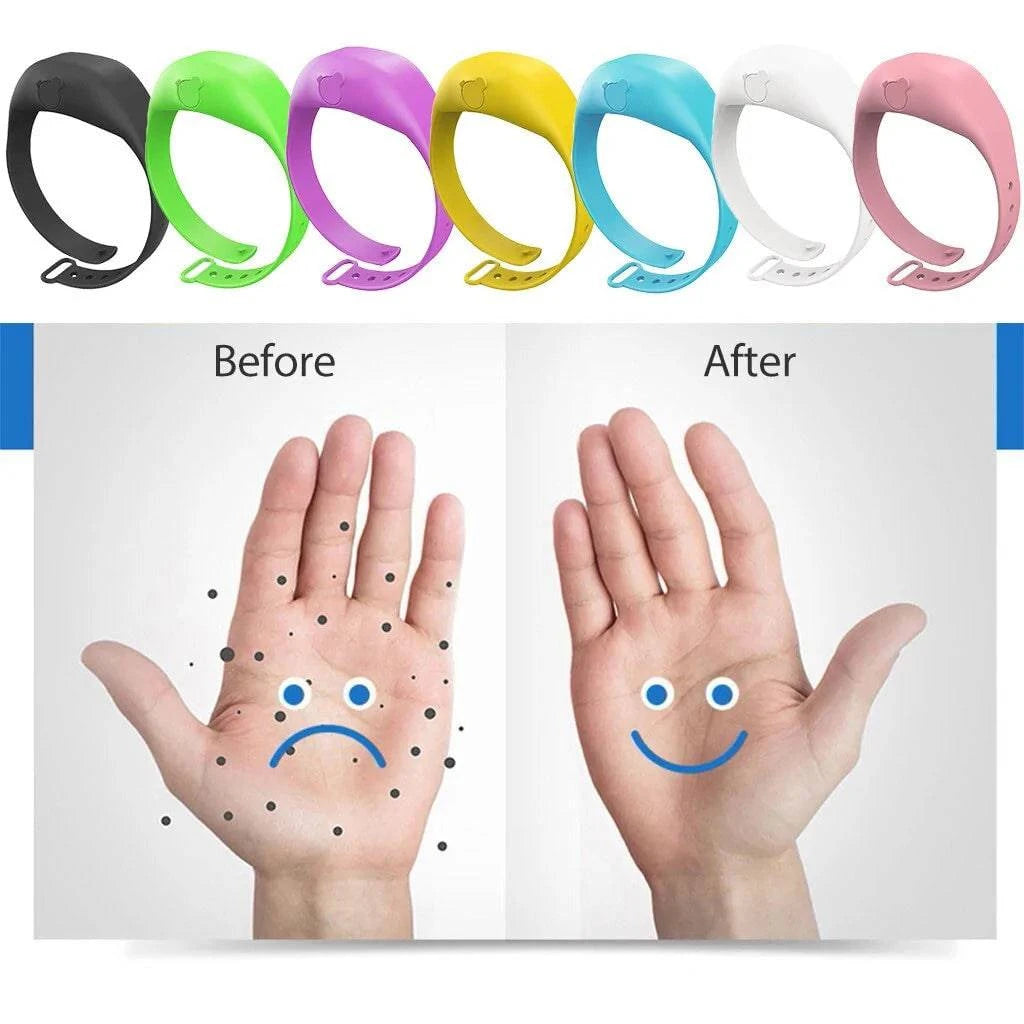 Wearable Hand Sanitizer Dispenser Bracelet - SmilingAmySDCA