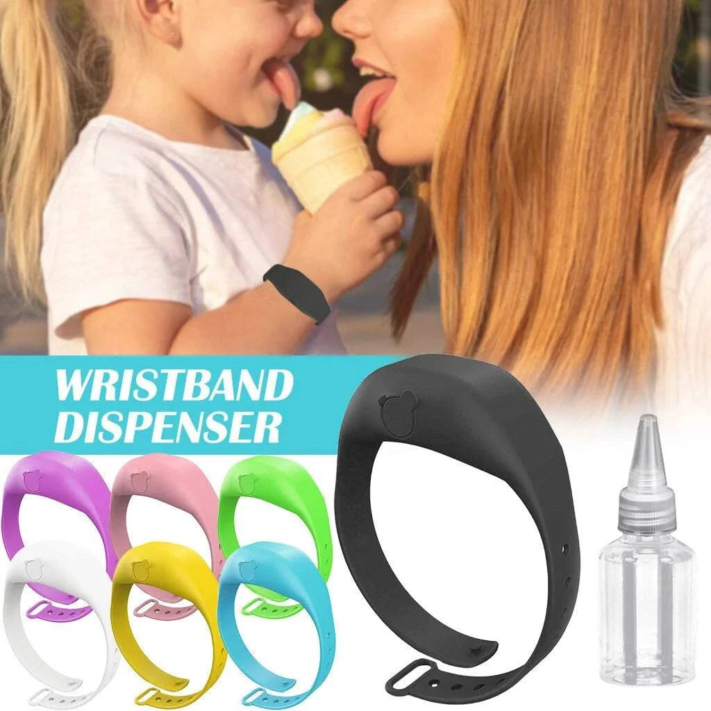 Wearable Hand Sanitizer Dispenser Bracelet - SmilingAmySDCA