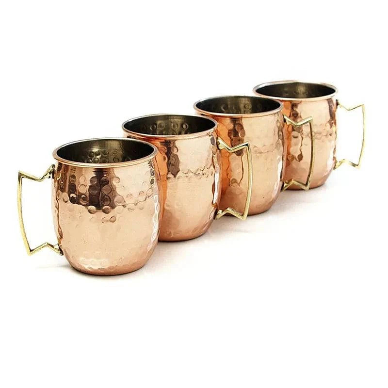 Hammered Copper Plated Mug - SmilingAmySDCA