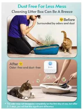 Smart Cat Litter Box Odor Purifier - SmilingAmySDCA