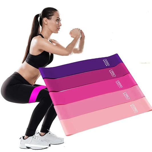 Resistance Bands Gym Strength Training Fitness - SmilingAmySDCA