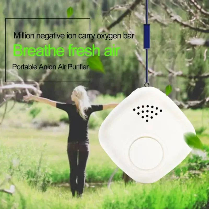 Personal Wearable Air Purifier Necklace - SmilingAmySDCA