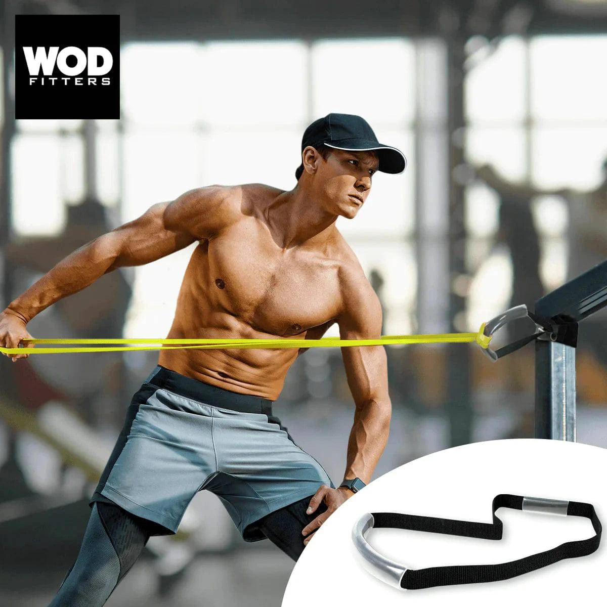 WODFitters Resistance Bands Anchor Strap - SmilingAmySDCA