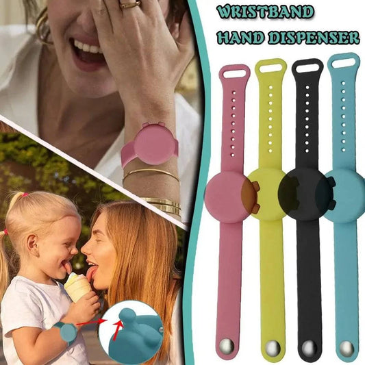 Wearable Hand Sanitizer Dispenser Bracelet - SmilingAmySDCA