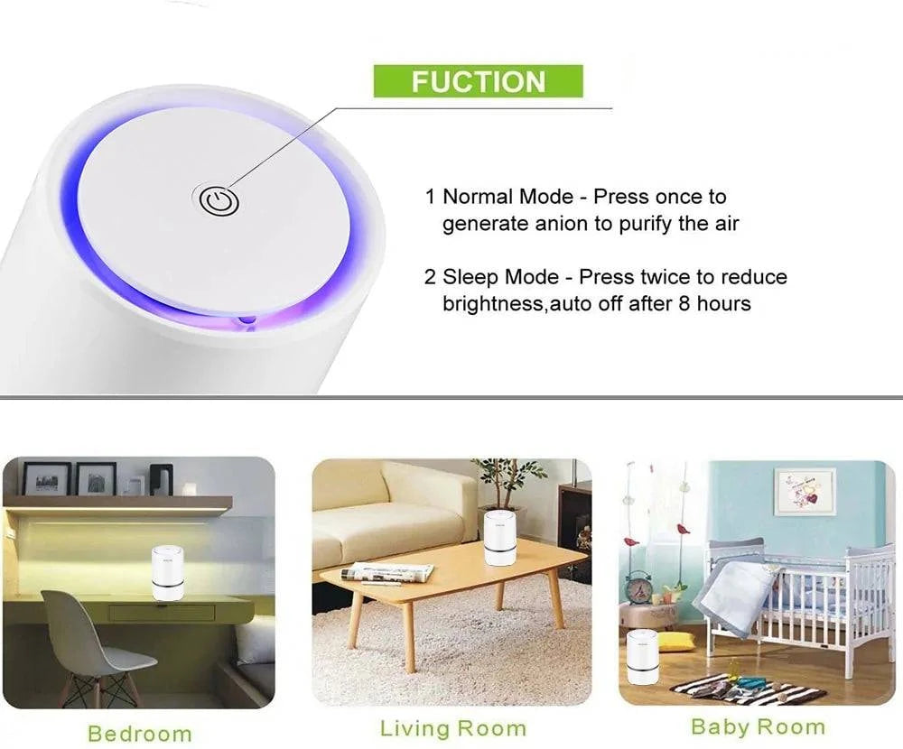 Night Light Air Purifier - SmilingAmySDCA