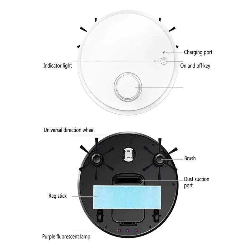 Automatic Robot Vacuum Cleaner - SmilingAmySDCA