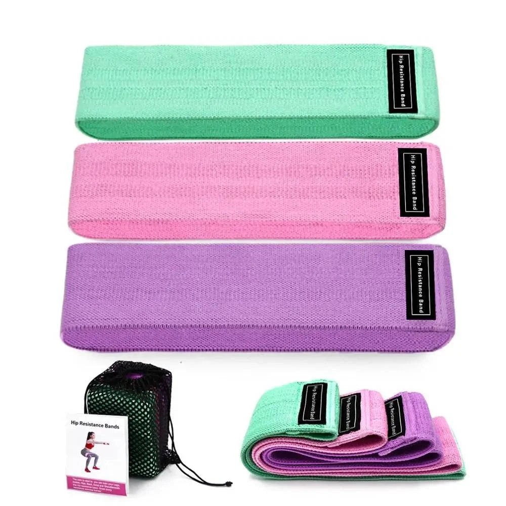 Fitness Rubber Bands Resistance Bands - SmilingAmySDCA