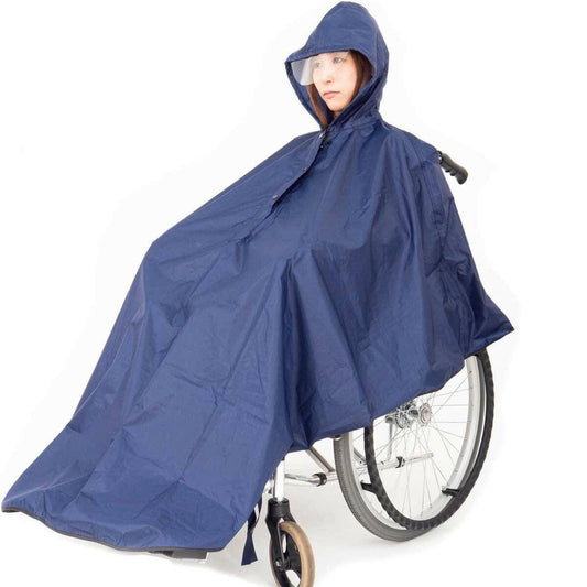 Wheelchair Raincoat Waterproof Reflective Thickened Elderly Scooter Cloak - SmilingAmySDCA