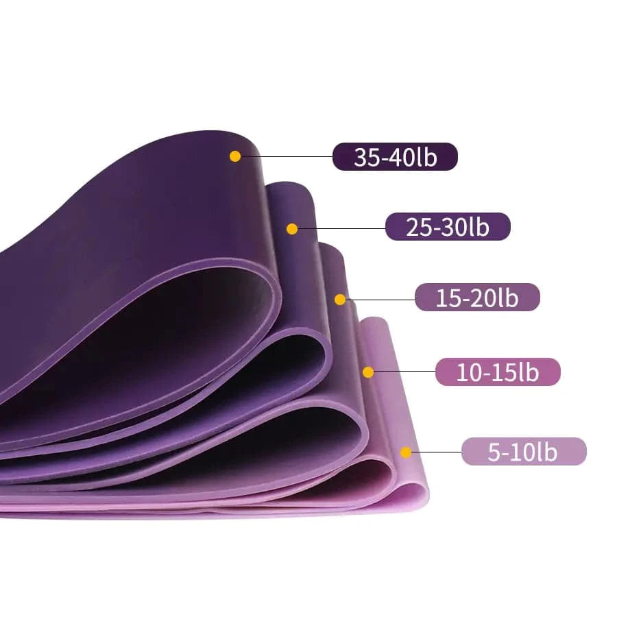 Fitness Elastic Resistance Bands - SmilingAmySDCA