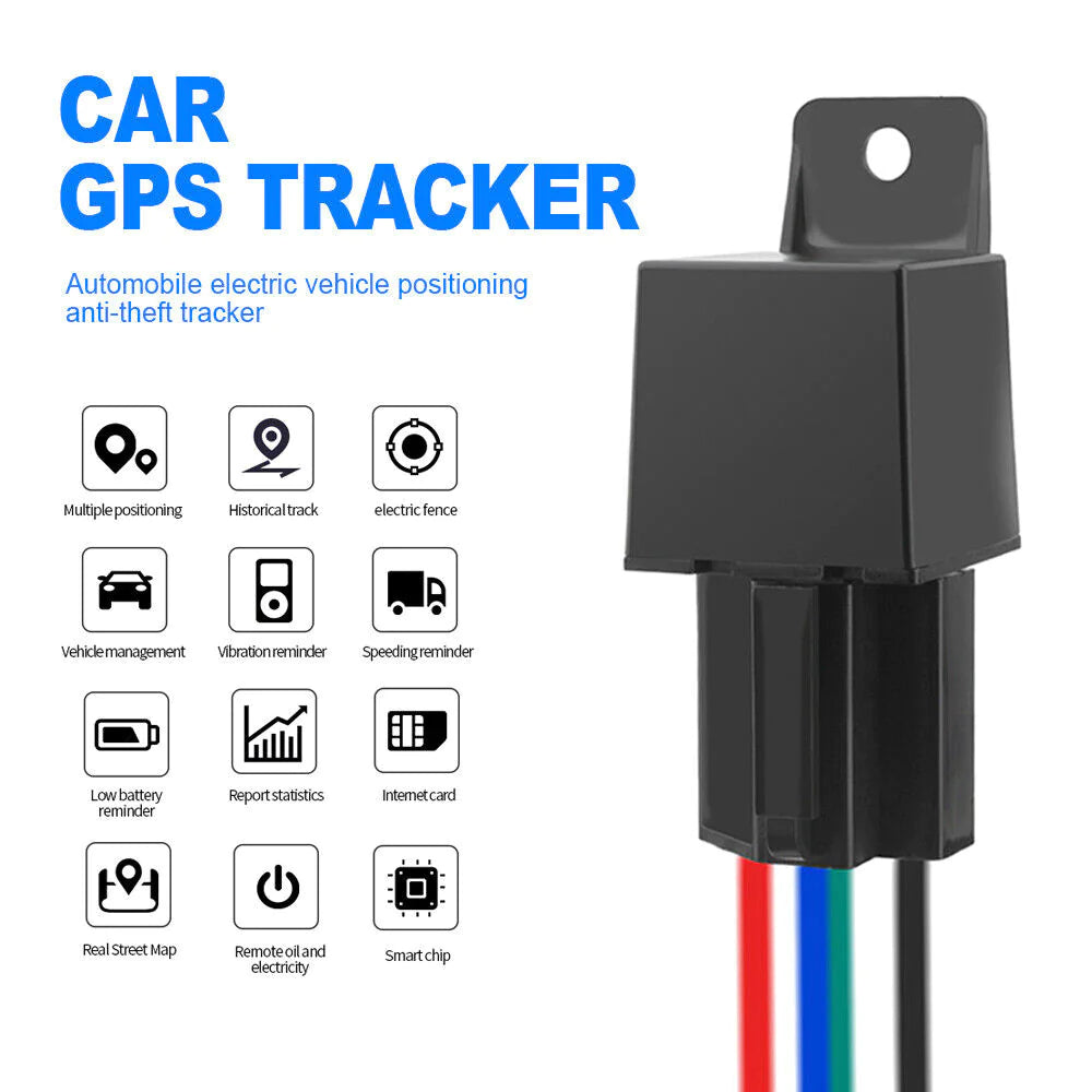 GPS Tracker Real-Time Tracking Locator Device GPRS GSM Car/Motorcycle Anti Theft