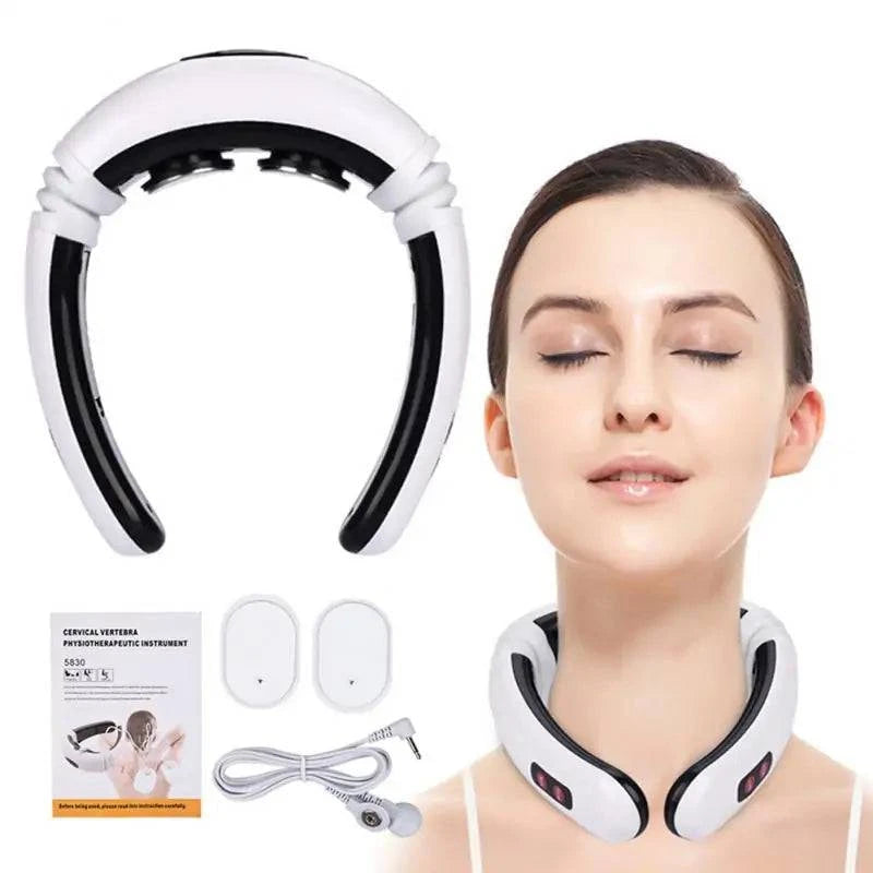 Electric Neck Massager & Pulse Back Massage - SmilingAmySDCA