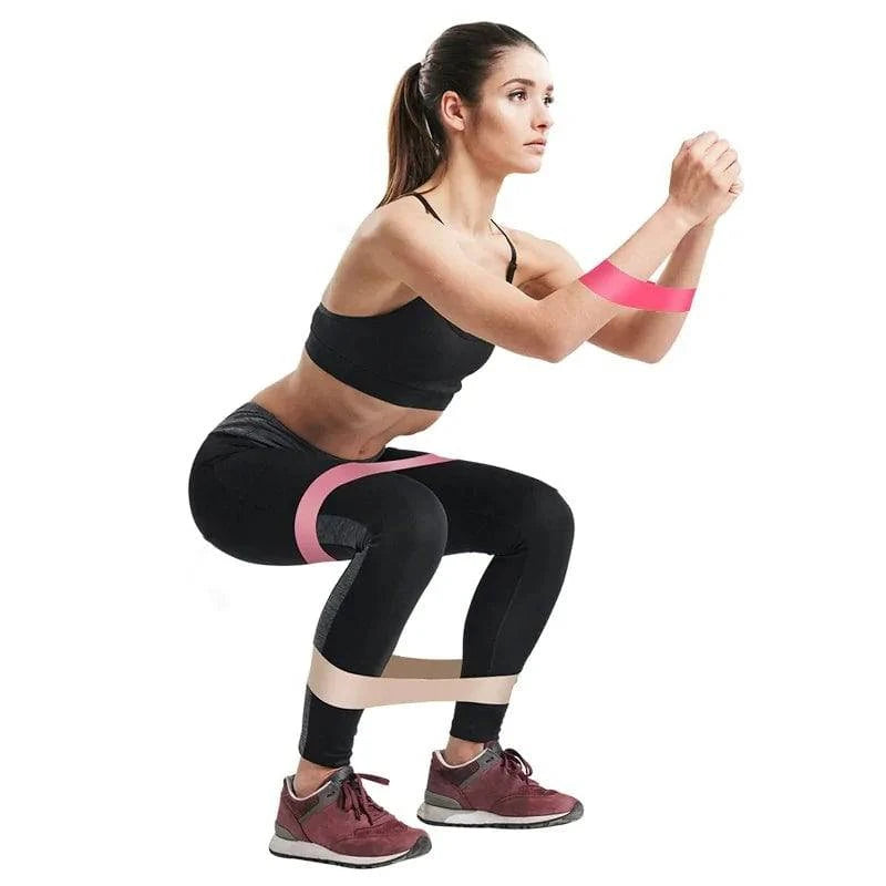 Gym Strength Resistance Bands - SmilingAmySDCA