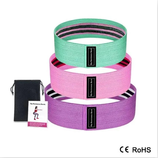 Fitness Rubber Bands Resistance Bands - SmilingAmySDCA