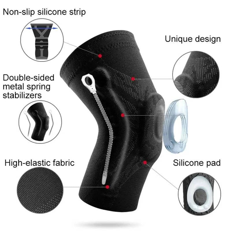 Veidoorn Compression Knee Support Sleeve - SmilingAmySDCA