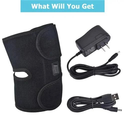 Knee Brace Support Wrap Massager Infrared Heating Hot Therapy - SmilingAmySDCA